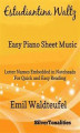Okładka książki: Estudiantina Waltz Easy Piano Sheet Music