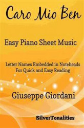 Okładka: Caro Mio Ben Easy Piano Sheet Music