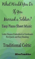Okładka książki: What Would You Do If You Married a Soldier Easy Piano Sheet Music