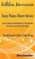 Okładka książki: Kathleen Mavourneen Easy Piano Sheet Music