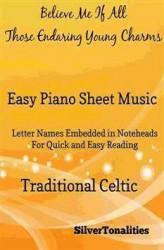 Okładka: Believe Me If All Those Endearing Young Charms Easy Piano Sheet Music