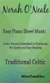 Okładka książki: Norah O'Neale Easy Piano Sheet Music