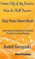 Okładka książki: Vienna City of My Dreams Easy Piano Sheet Music