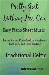 Okładka: The Pretty Girl Milking Her Cow Easy Piano Sheet Music