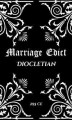 Okładka książki: Diocletian's Marriage Edict