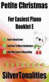 Okładka książki: Petite Christmas for Easiest Piano Booklet E