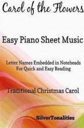 Okładka: Carol of the Flowers Easy Piano Sheet Music Tadpole Edition