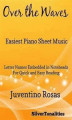 Okładka książki: Over the Waves Easiest Piano Sheet Music