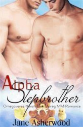 Okładka: Alpha Stepbrother (Omegaverse Nonshifter Mpreg MM Romance)