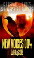 Okładka książki: New Voices 004 July-August 2018 (Short Story Fiction Anthology)