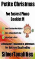 Okładka książki: Petite Christmas for Easiest Piano Booklet M