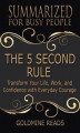 Okładka książki: The 5 Second Rule - Summarized for Busy People