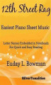 Okładka książki: 12th Street Rag Easiest Piano Sheet Music