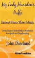 Okładka książki: My Lady Hunsdon's Puffe Easiest Piano Sheet Music