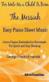 Okładka książki: For Unto Us a Child Is Born Easy Piano Sheet Music