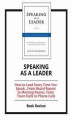 Okładka książki: Speaking as a Leader