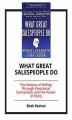 Okładka książki: What Great Salespeople Do