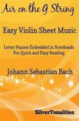 Okładka: Air on the G String Easy Violin Sheet Music