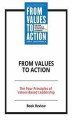 Okładka książki: From Values To Action