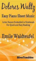 Okładka książki: Dolores Waltz Easy Piano Sheet Music