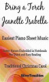 Okładka książki: Bring a Torch Jeanette Isabella Easiest Piano Sheet Music