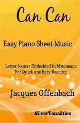 Okładka: Can Can Easy Piano Sheet Music
