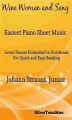 Okładka książki: Wine Women and Song Opus 333 Easiest Piano Sheet Music