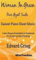 Okładka książki: Woman in Green Peer Gynt Suite Easiest Piano Sheet Music