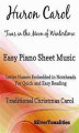 Okładka książki: Huron Carol Twas in the Moon of Wintertime Easy Piano Sheet Music