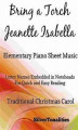 Okładka książki: Bring a Torch Jeanette Isabella Elementary Piano Sheet Music