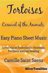 Okładka: Tortoises Carnival of the Animals Easy Piano Sheet Music