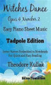 Okładka książki: Witches Dance Opus 4 Number 2 Easy Piano Sheet Music Tadpole Edition
