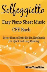 Okładka: Solfeggietto Easy Piano Sheet Music