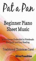 Okładka książki: Pat a Pan Beginner Piano Sheet Music