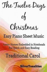 Okładka: The Twelve Days of Christmas Easy Piano Sheet Music