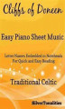 Okładka książki: Cliffs of Doneen Easy Piano Sheet Music