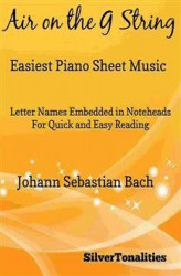 Okładka: Air on the G String Easiest Piano Sheet Music