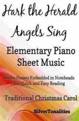 Okładka: Hark the Herald Angels Sing Elementary Piano Sheet Music