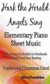 Okładka książki: Hark the Herald Angels Sing Elementary Piano Sheet Music