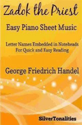 Okładka: Zadok the Priest Easy Piano Sheet Music