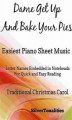 Okładka książki: Dame Get Up and Bake Your Pies Easiest Piano Sheet Music