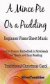 Okładka książki: A Mince Pie or a Pudding Beginner Piano Sheet Music