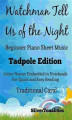 Okładka książki: Watchman Tell Us of the Night Beginner Piano Sheet Music Tadpole Edition
