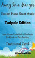 Okładka książki: Away In a Manger Easiest Piano Sheet Music Tadpole Edition