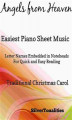 Okładka książki: Angels from Heaven Easy Piano Sheet Music