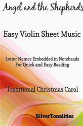 Okładka: Angel and the Shepherds Easy Violin Sheet Music