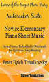 Okładka książki: Dance of the Sugar Plum Fairy Nutcracker Suite Novice Elementary Piano Sheet Music
