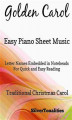 Okładka książki: Golden Carol Easy Piano Sheet Music