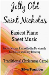 Okładka: Jolly Old Saint Nicholas Easiest Piano Sheet Music