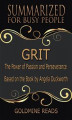 Okładka książki: Grit - Summarized for Busy People